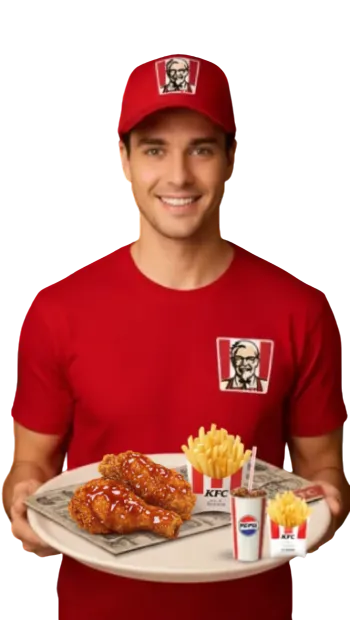 Original Honey BBQ 2 pc. Chicken Combo