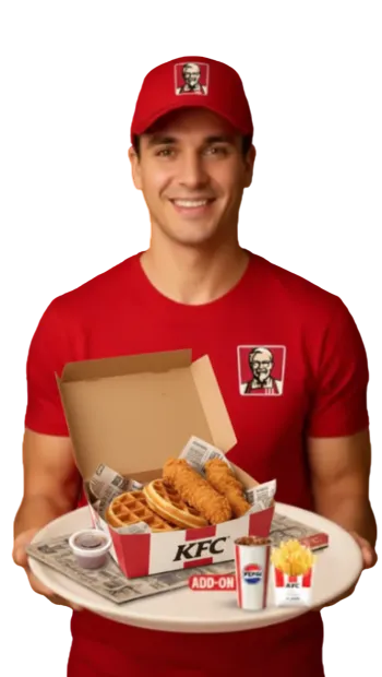 3 pc. Tenders & Waffles Box
