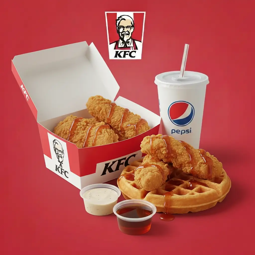 2 pc. Chicken & Waffles Box