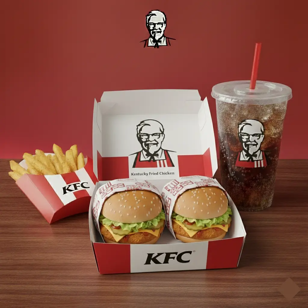 KFC Spicy Chicken Sandwich Combo