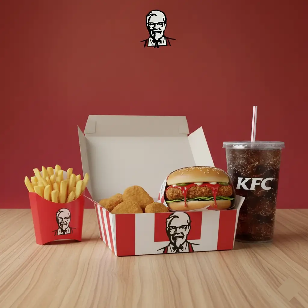 KFC Classic Chicken Sandwich + Nuggets Big Box Meal