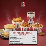 KFC Pot Pies & Bowls Menu 2026